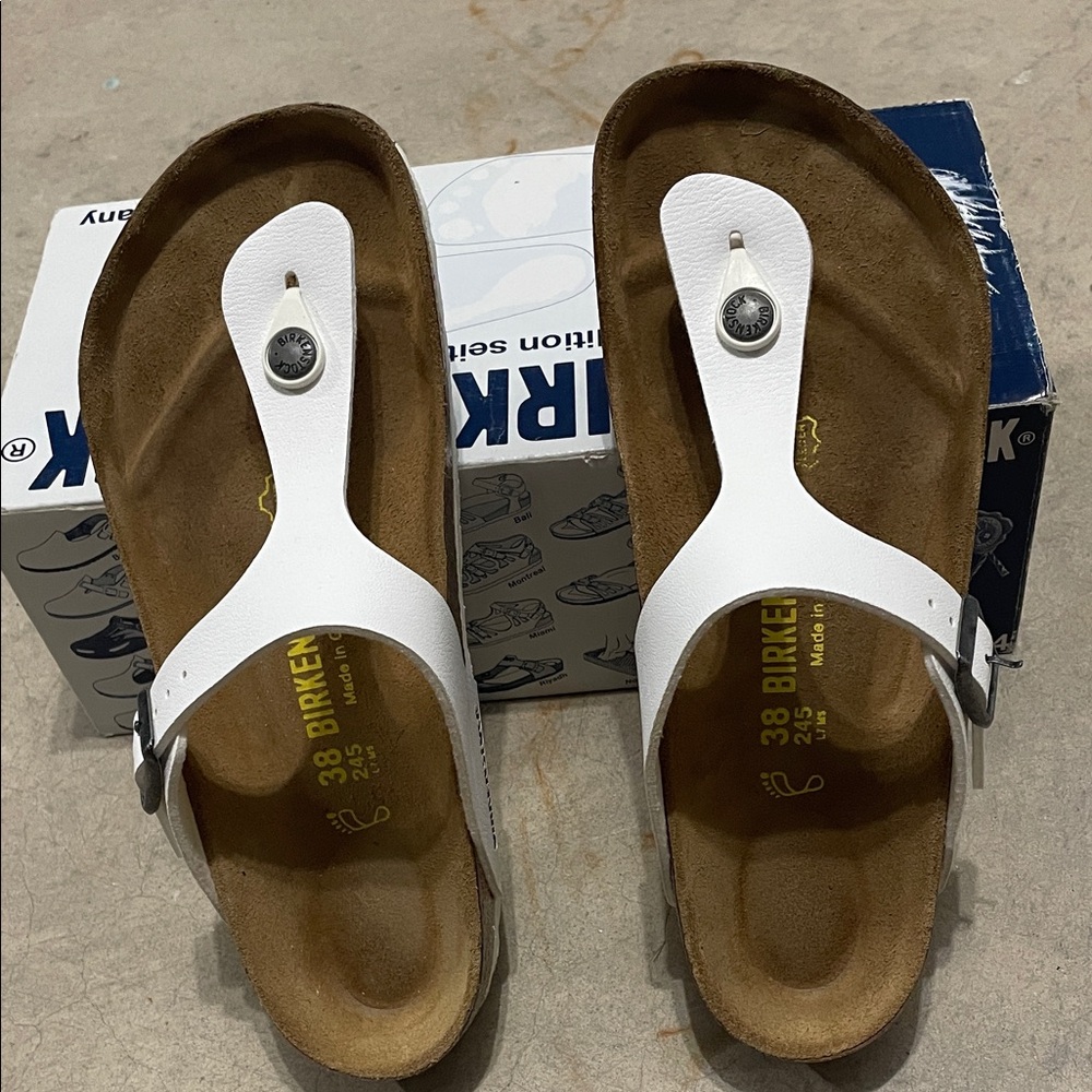 Birkenstock Women's White Sandals